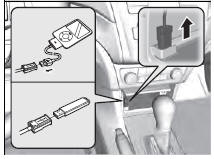 1. Unclip the USB connector and loosen the